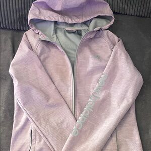New Balance Light Purple Zip-Up Hoodie